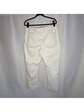 Chaps White Straight Leg Jeans Size 16